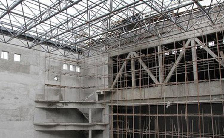 河南洛陽劇院槽木吸音板聲學(xué)工程