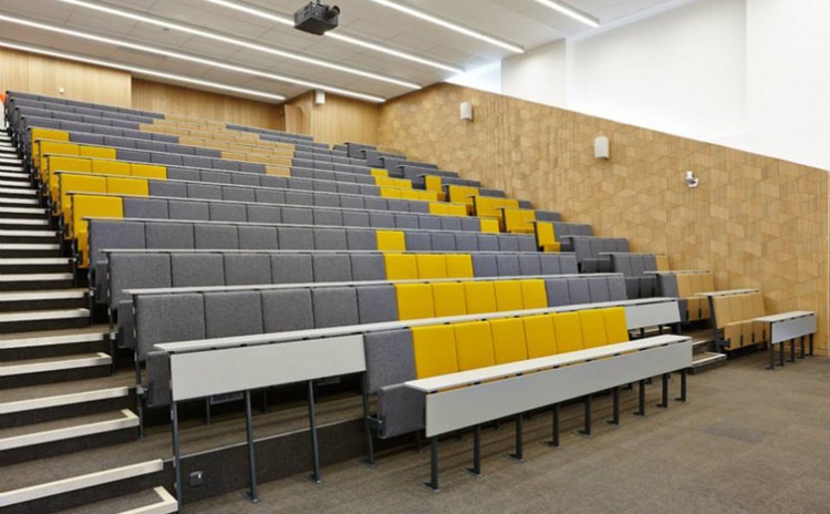 廣西玉林學(xué)校報(bào)告廳木質(zhì)吸音板聲學(xué)工程