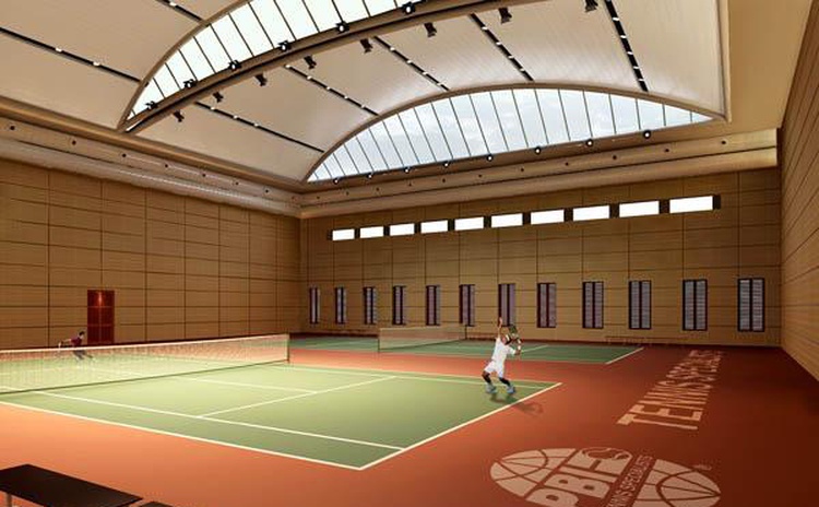 陜西安康網(wǎng)球館軟包吸音板聲學工程